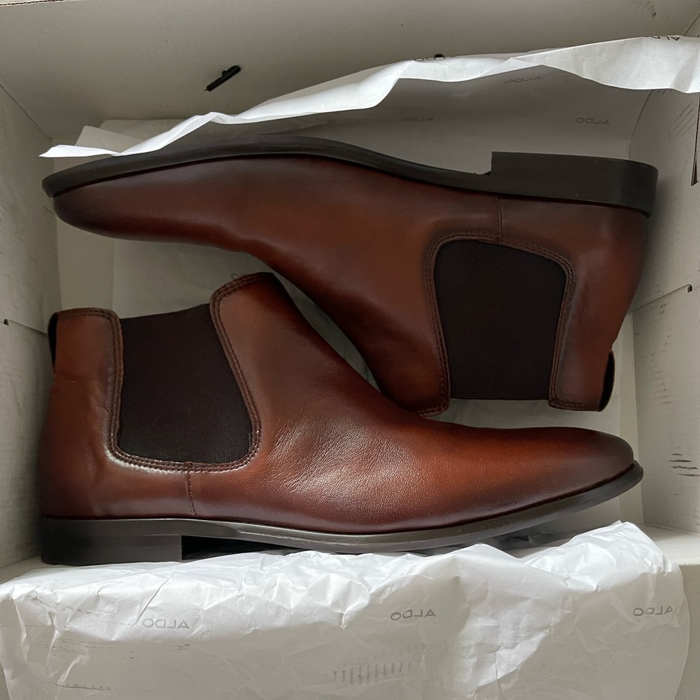 Aldo men’s leather boots